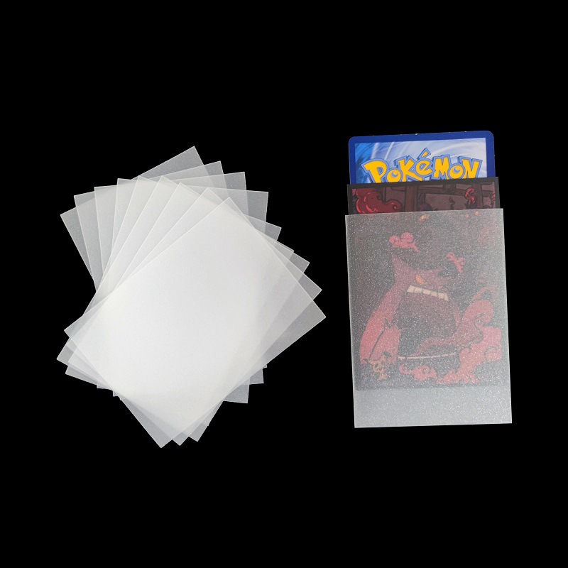 Junmei wholesale transparent card set 69*94 66*91 game king outside gallbladder PTCG panto 100