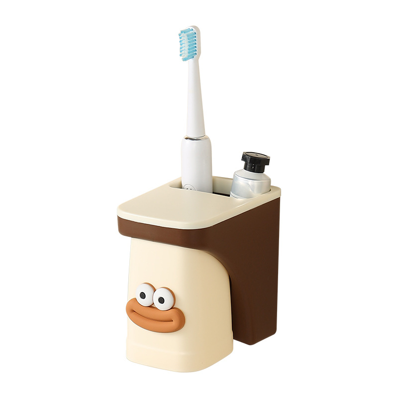 Magnetic suction mouthwash cup cartoon upside down brush cup wall hanging toothbrush cup upside down wash cup home dormitory