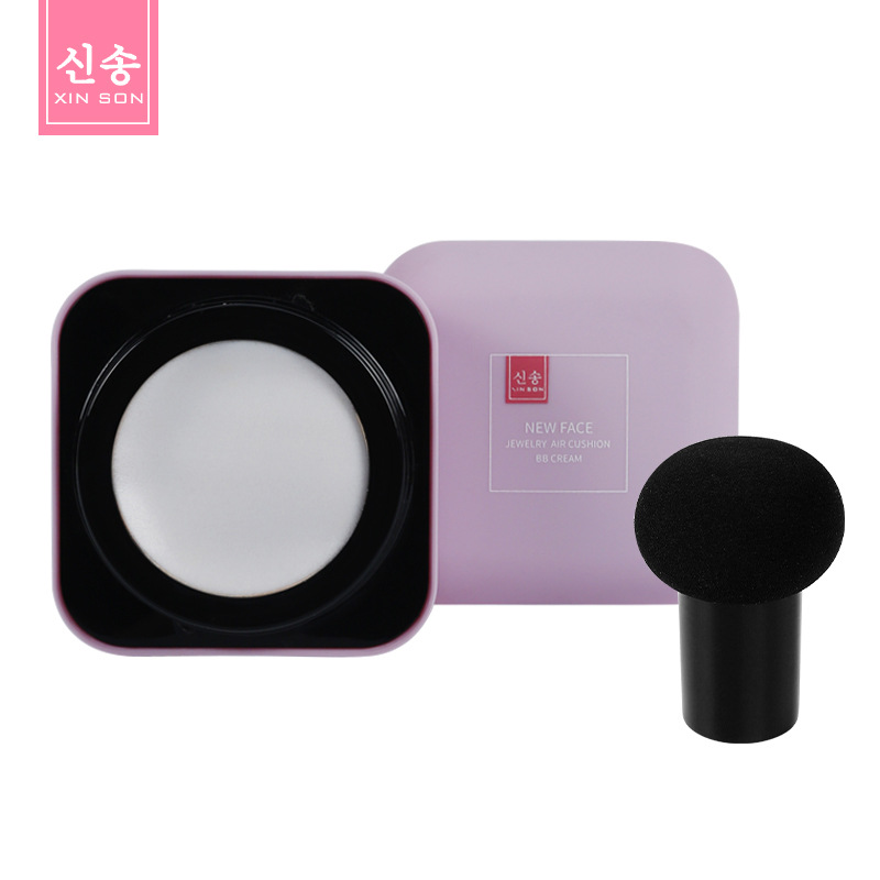 Cross-Border Foreign Trade Mushroom Head Air Cushion Beauty Cream Concealer Light Breathable Brightening Skin Color Wholesale