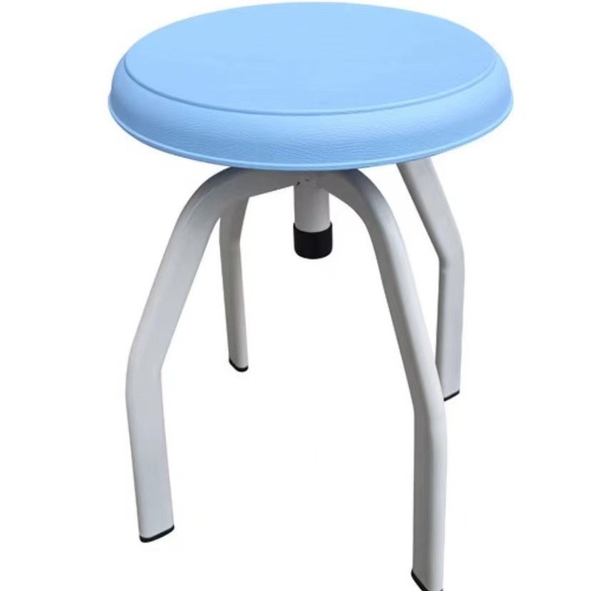 Spiral lifting stool for primary and secondary schools ABS injection molding surface plastic steel stool four-legged stool laboratory special stool suspension stool