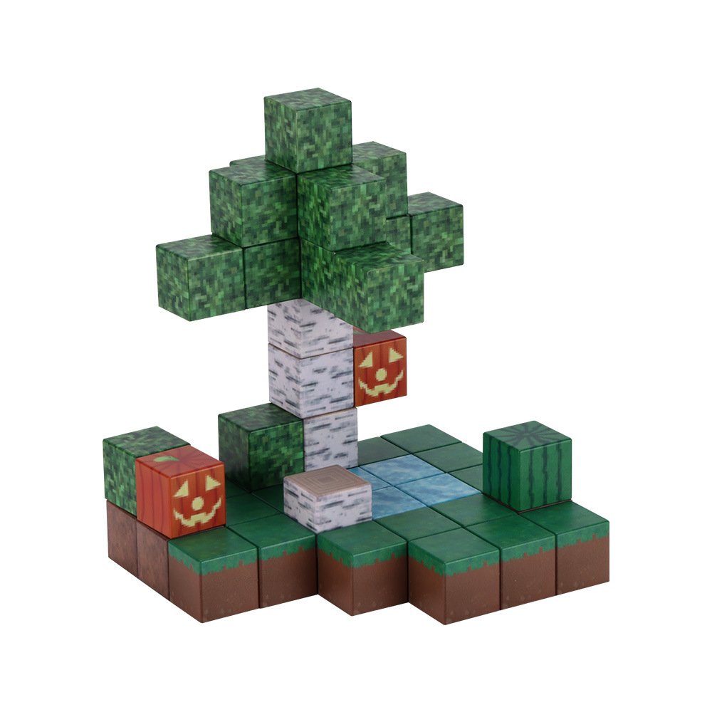 My Magnetic World Block Puzzle Magnetic Block Building Magnetic Toy Building Mini Set Magnetic Building Blocks