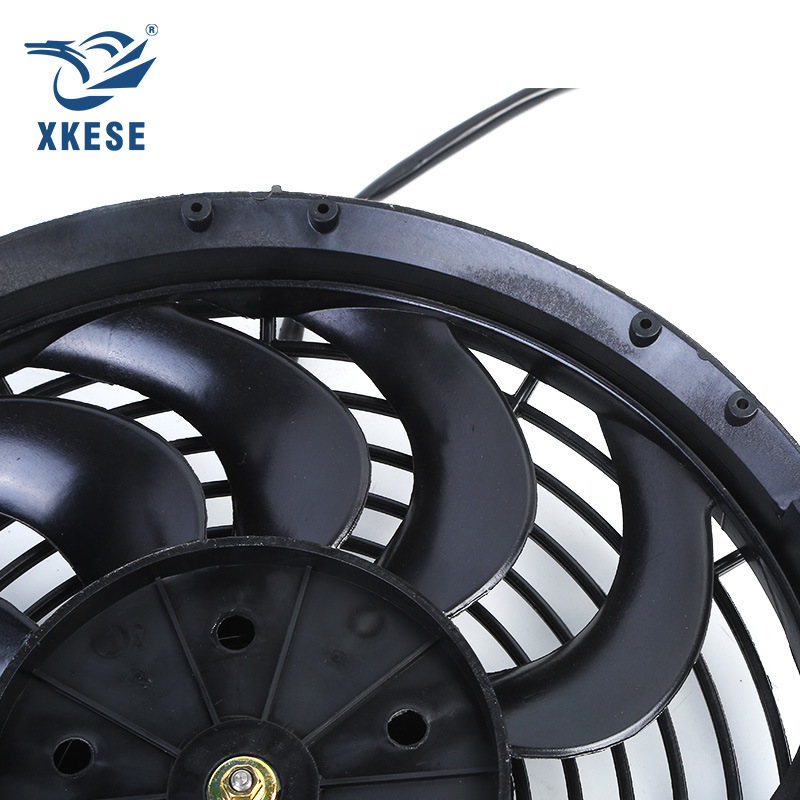 Cooling fan car air conditioner cooling fan 12 inch car changed to universal fan radiator cooling electronic fan