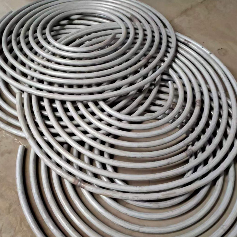 316L Stainless Steel Coil Processing 304 Elbow Processing Mosquito Coil Tube U-Shaped Coil Reactor Semicircular Coil