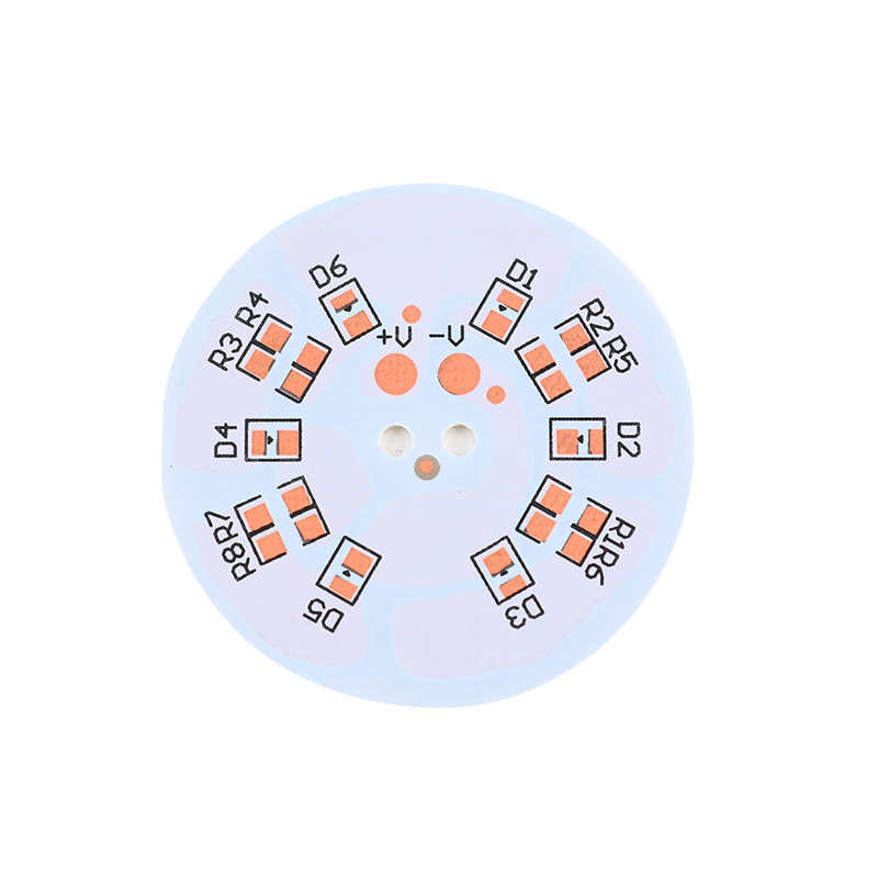 Pcb Circuit Board Fr-4 Material Double-Sided Board White Oil Controller Circuit Board Processing and Design Pcb Circuit Board
