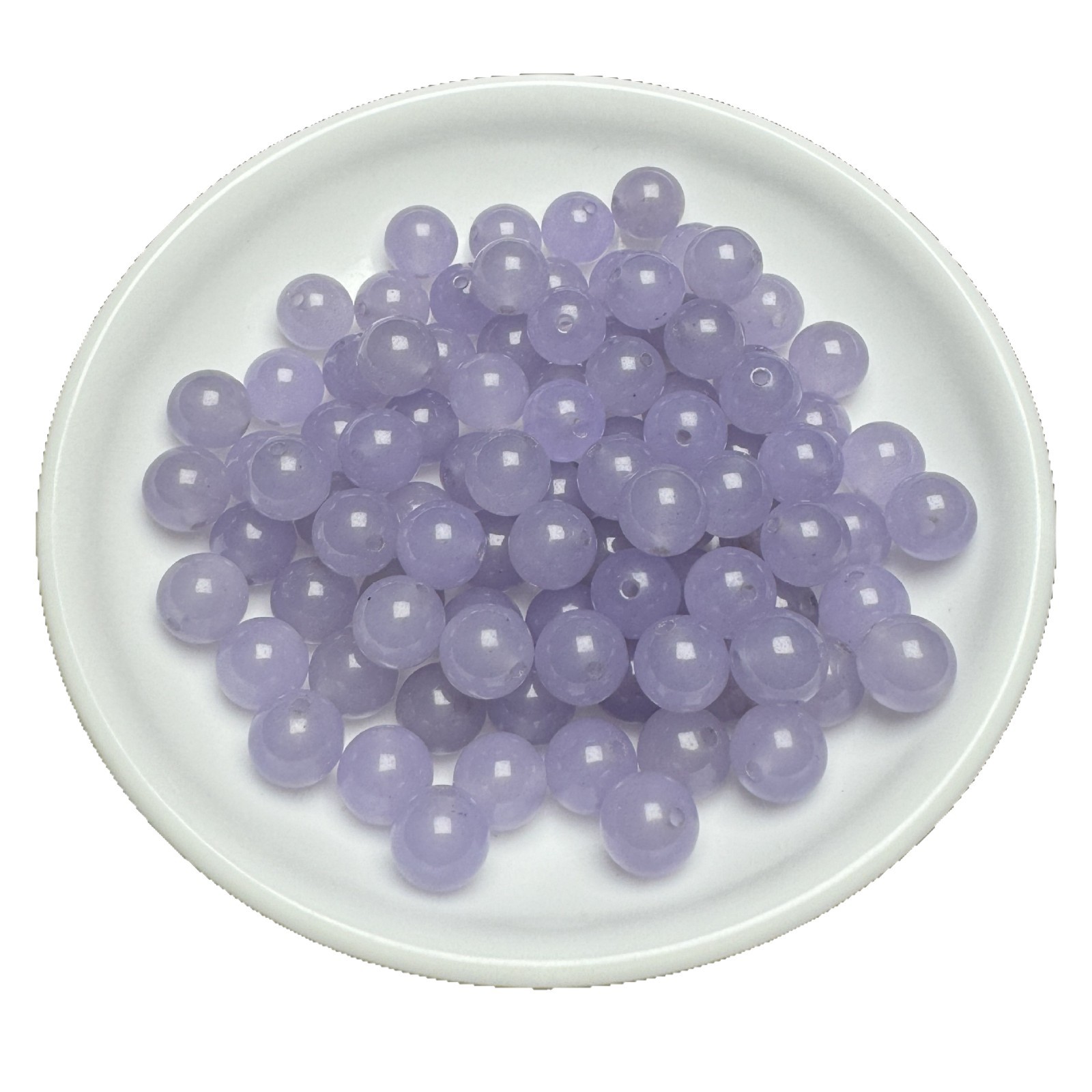 High ice taro purple 6mm round beads loose beads wholesale diy bracelet necklace jade jewelry jade accessories wholesale