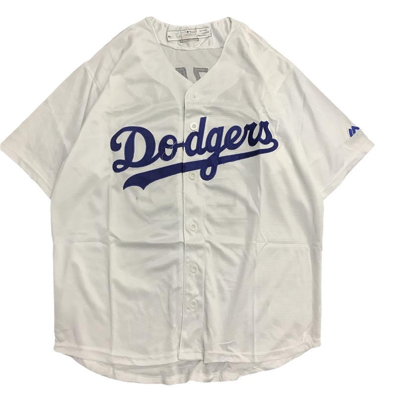 Customized Summer Short-Sleeved Men's Mesh Cardigan European and American Trendy Brand Digital Printing DIY Baseball Uniform Game Sweatshirt