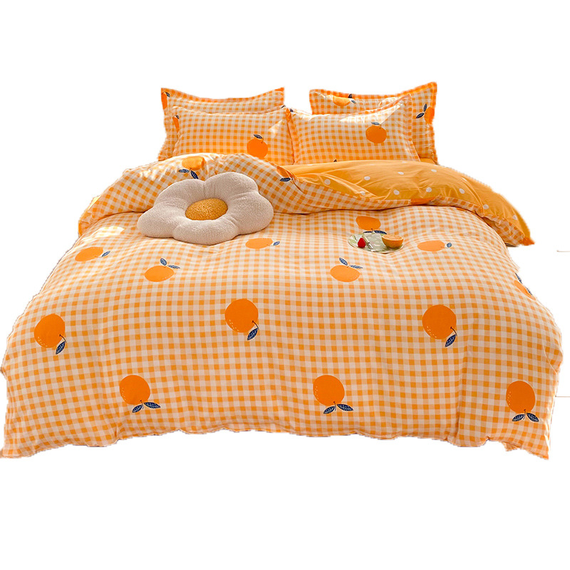 Bed 4-Piece Gift Kit home textile sanding 4-piece set 1.5 meters 1.8 meters student Daily necessities