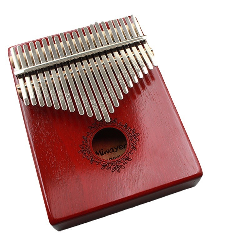 Thumb piano 8-tone 17-tone/21-tone kalimb peach core kalimba piano Rosewood portable musical instrument thumb piano