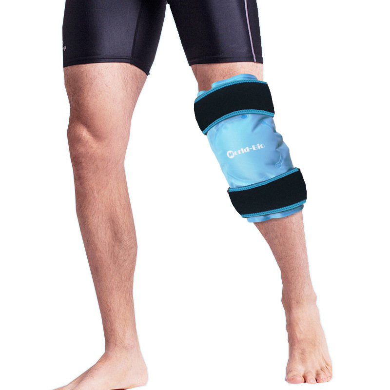 Hot Selling Hot and Cold Compress Bag Physiotherapy Ice Bag to Relieve Knee Pain Niss Spinning Velvet Soft Gel Ice Bag