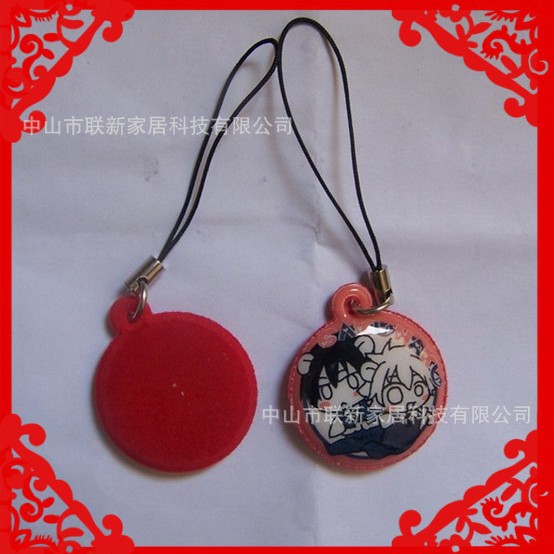 Pvc Mobile Phone Screen Cleaner, Digital Product Screen Cleaner, Mobile Phone Pendant, Mobile Phone Accessories, Gifts