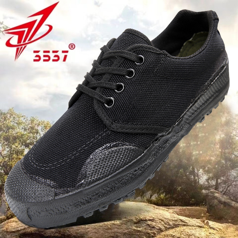 3537 оригинальные резиновые туфли для безопасности тренировочные защитные рабочие туфли канвасовые черные для активного отдыха хайкинга