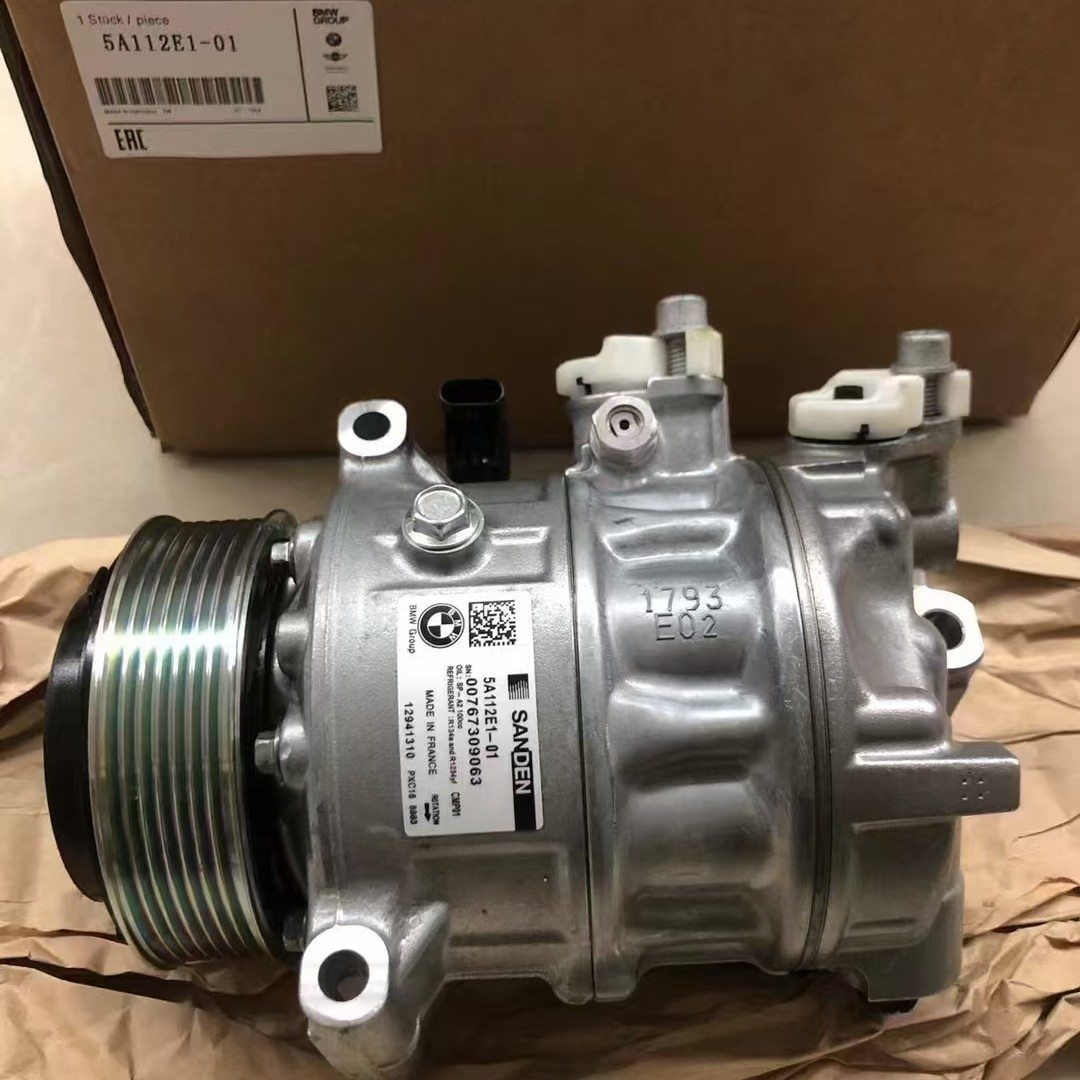 Factory Direct Sales 5A112E1-01 Is Suitable for Bmw F90 M5 M8 F91 F92 F93 Air Conditioning Compressor