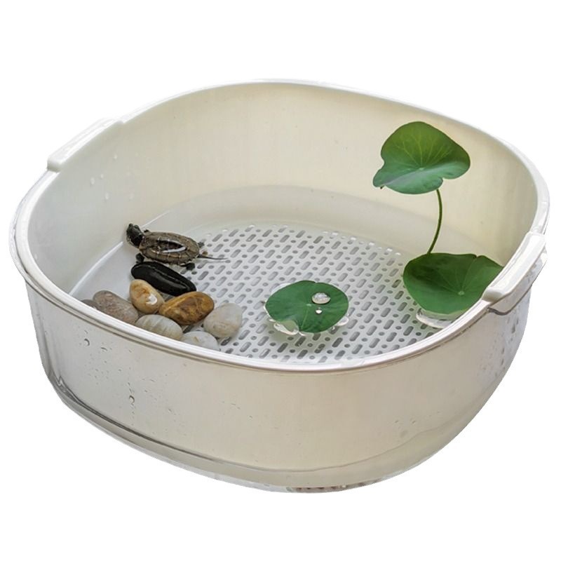 Manufacturer Wholesale Price Turtle Special Tank Household Breeding Climbing Platform Longevity Turtle Basking Platform Turtle Tank Ecological Living Room Desktop