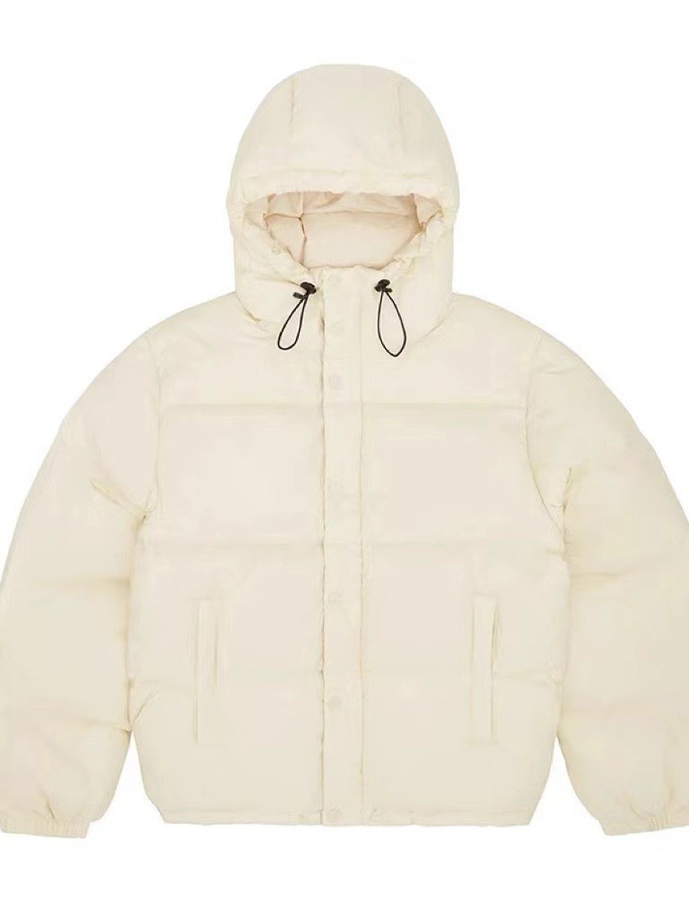 Drill Style American Street Hip-Hop Short Hooded down Jacket Men's 2024 New Trendy Brand Winter Jacket