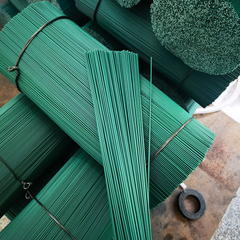 No. 2 plastic wire flower Rod wire mesh flower artificial flower paper flower fake flower ribbon rose Rod wholesale 30/40cm