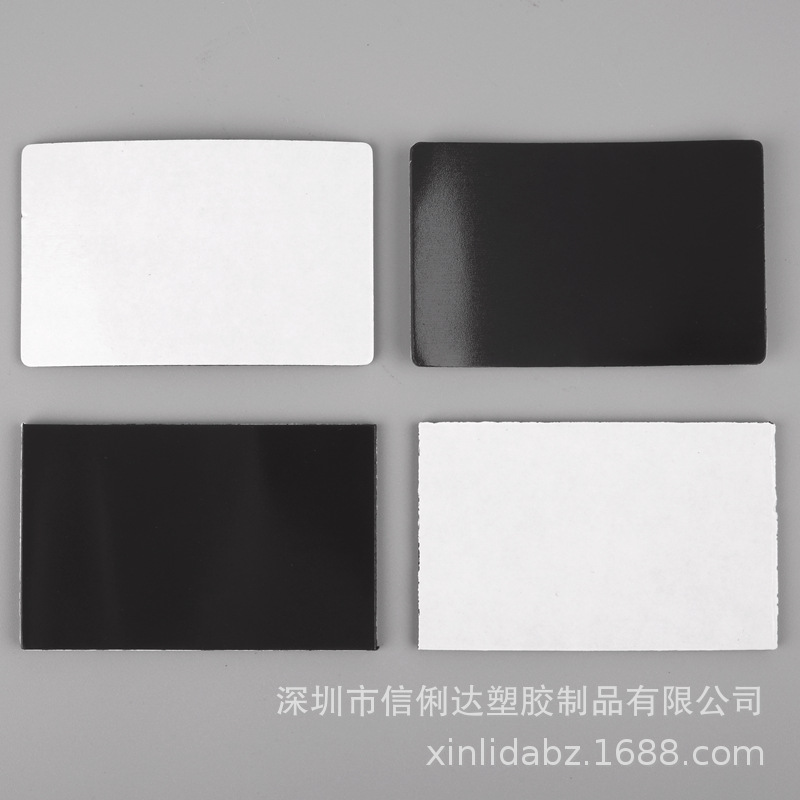 Single-sided rubber soft magnetic iron sheet heterosexual strong magnetic refrigerator soft magnetic stick round square shaped rubber magnetic strip