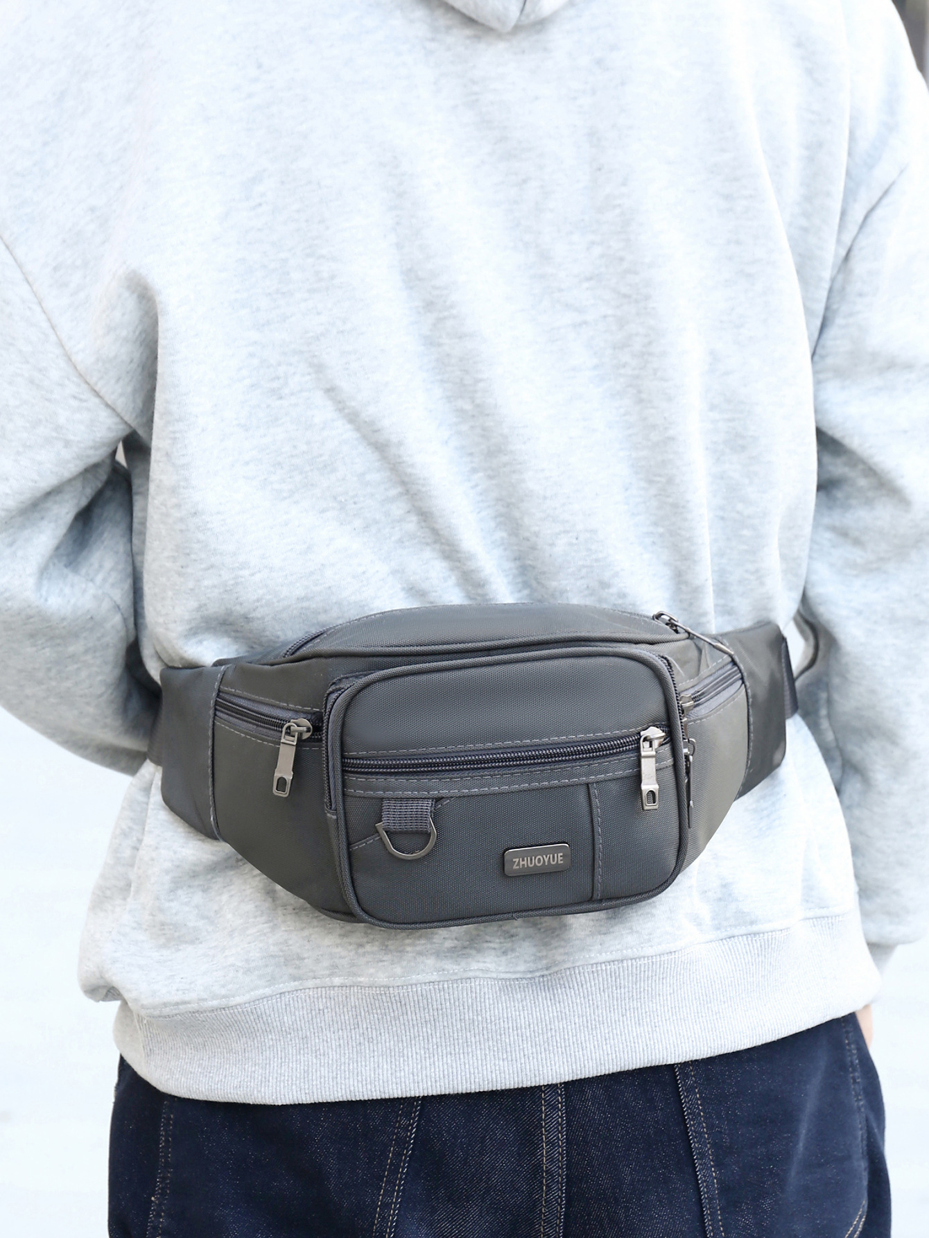 Новая поясная сумка для мужчин, многофункциональная рабочая поясная сумка, устойчивая к износу, водоотталкивающая сумка через плечо