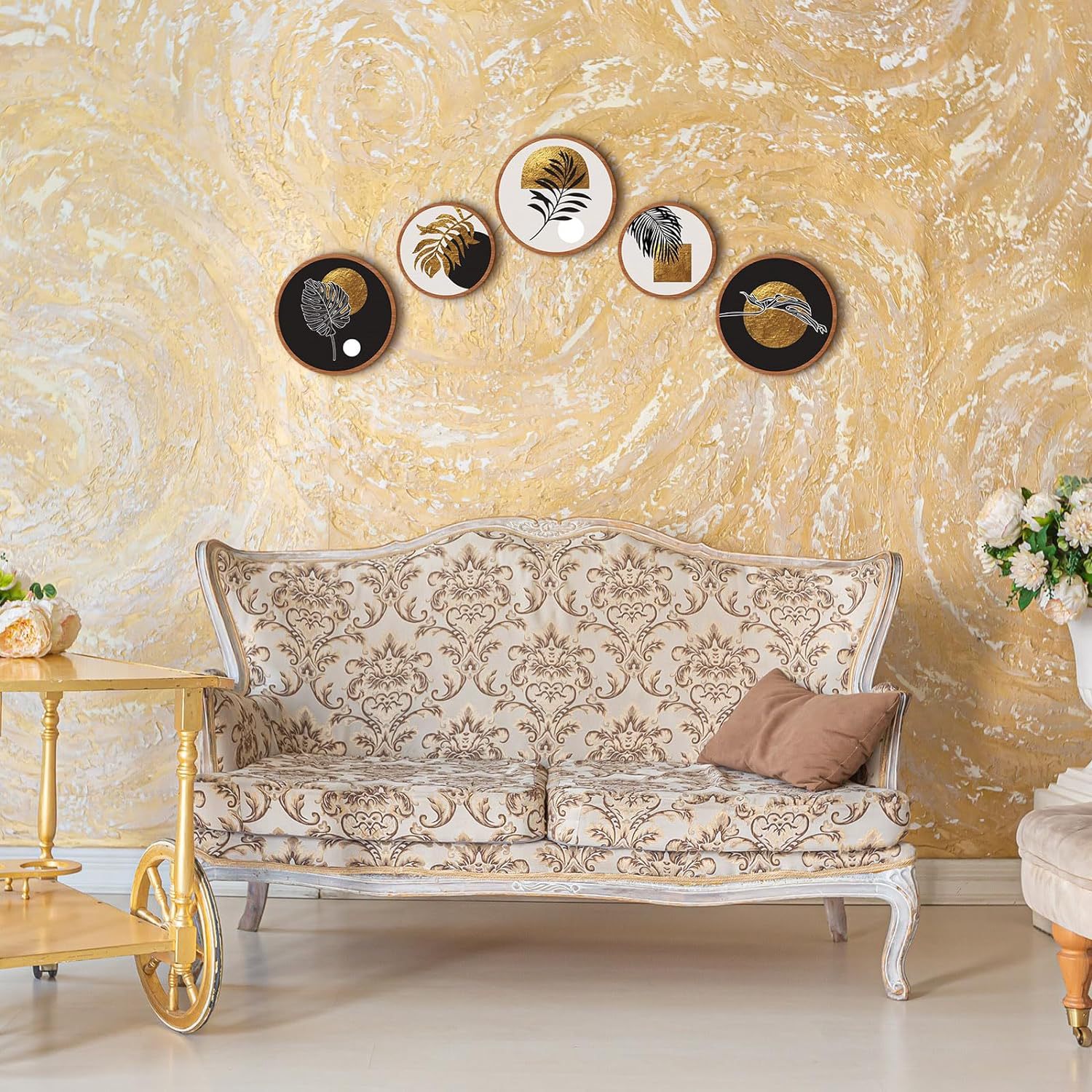 Cross-Border Wood Products Hangings Home Wall Decoration Creative Wooden Signs Wooden Bohemian Style Crafts Pendants