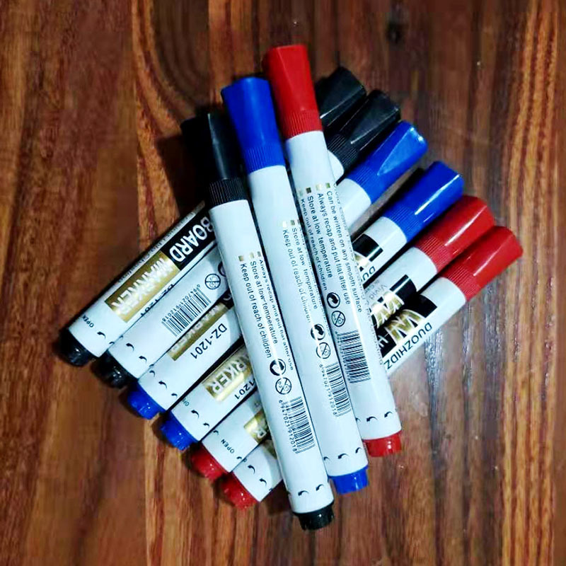 European standard pen holder full English easy to wipe whiteboard pen writing erasable office use cross-border quality good Yiwu supply