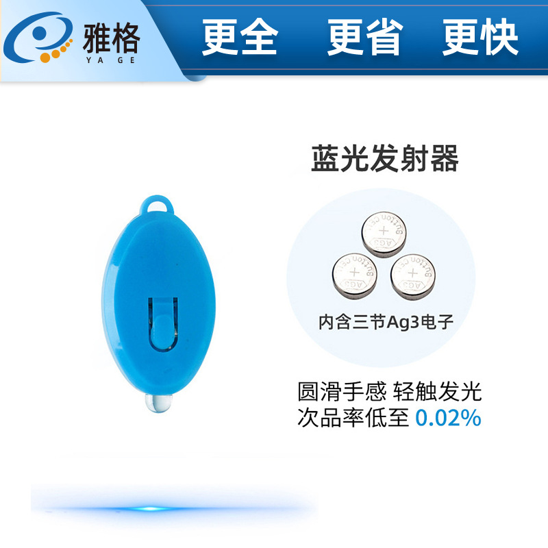 Лампа для тестирования линз против синего света, портативная, мини-лампа