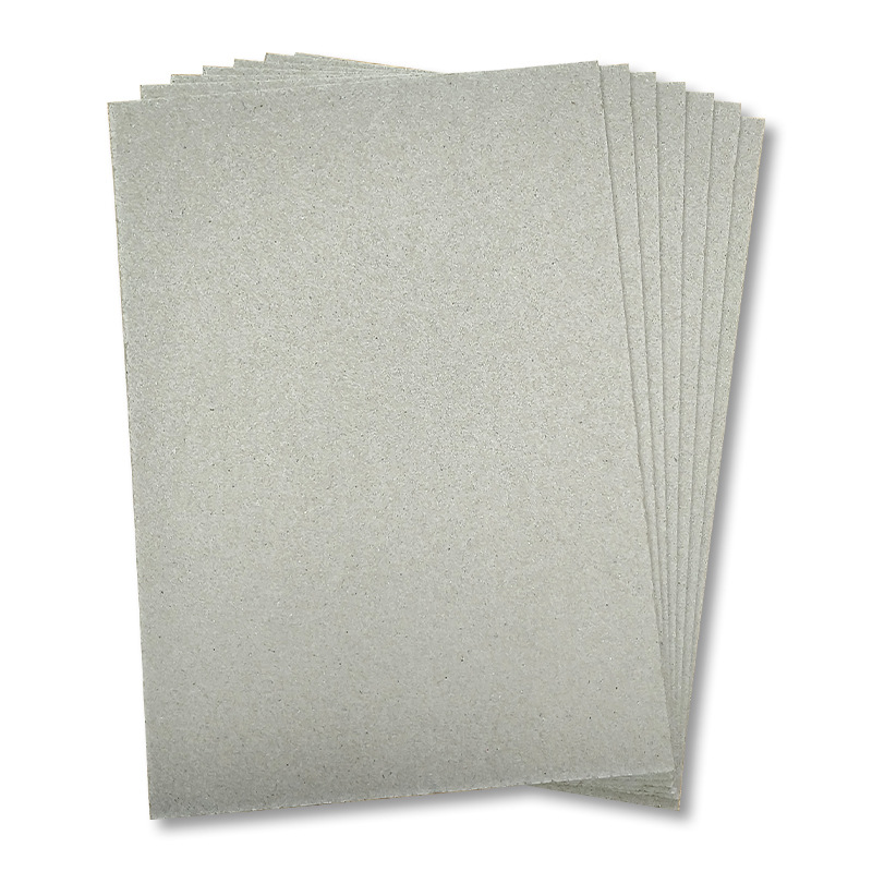 Yiwu Customized 2mm Industrial Cardboard Double-Sided Gray Cardboard Luggage Padded Cardboard DIY Thick Cardboard