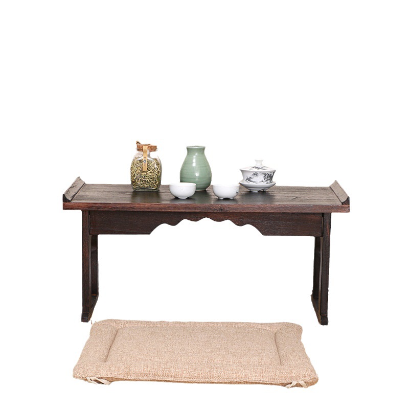 In stock Chinese style table ancient style table shooting props table low table floor table solid wood tatami tea table Chinese style