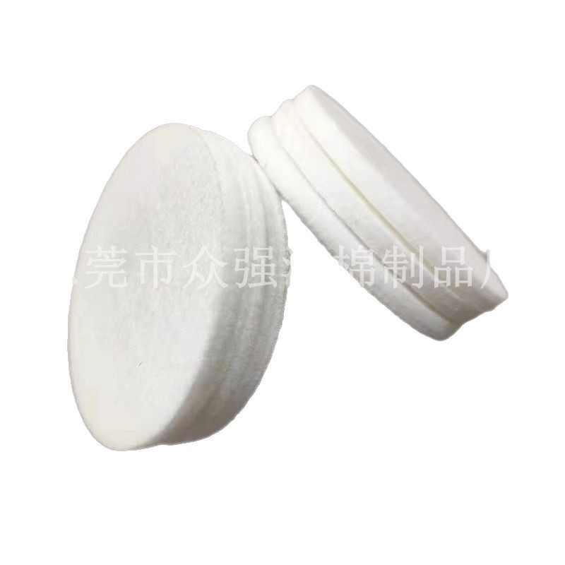 Factory wholesale fiber absorbent pad aromatherapy essential oil cotton tablets car aromatherapy cotton absorbent sponge absorbent cotton tablets