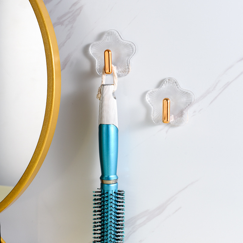 Adhesive hook new kitchen and bathroom shelf door wall coat hook student dormitory door rear hook