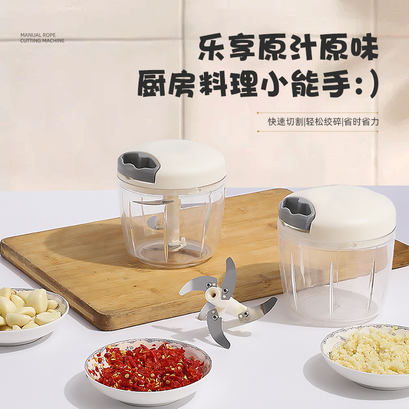 Ручная чеснокодавка современного минималистичного стиля