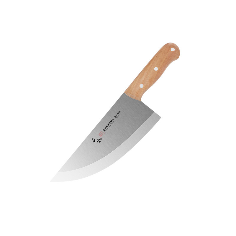Qianhuang butcher cutting knife meat peeling knife killing pig knife knife stainless steel sharp thickened forging knife