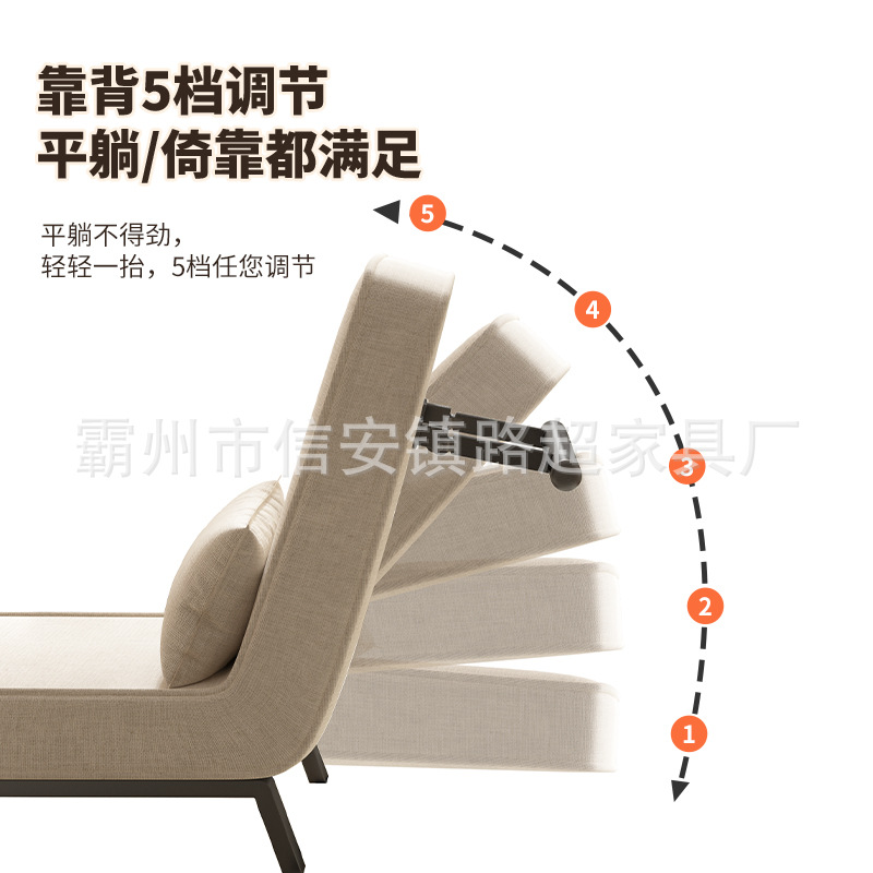 Folding Sofa Bed Folding Sofa Single Double Sofa Bed Lunch Break Nap Reclining Folding Sofa Bed