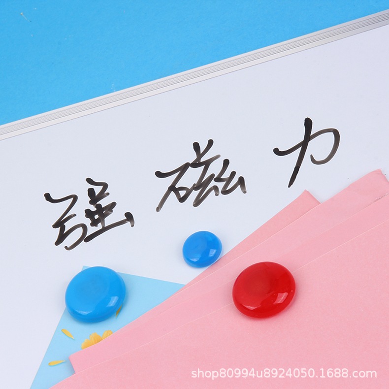 Office color magnet magnetic particles round 30mm bulk magnet whiteboard magnetic nail teaching aids magnetic beads magnetic buckle