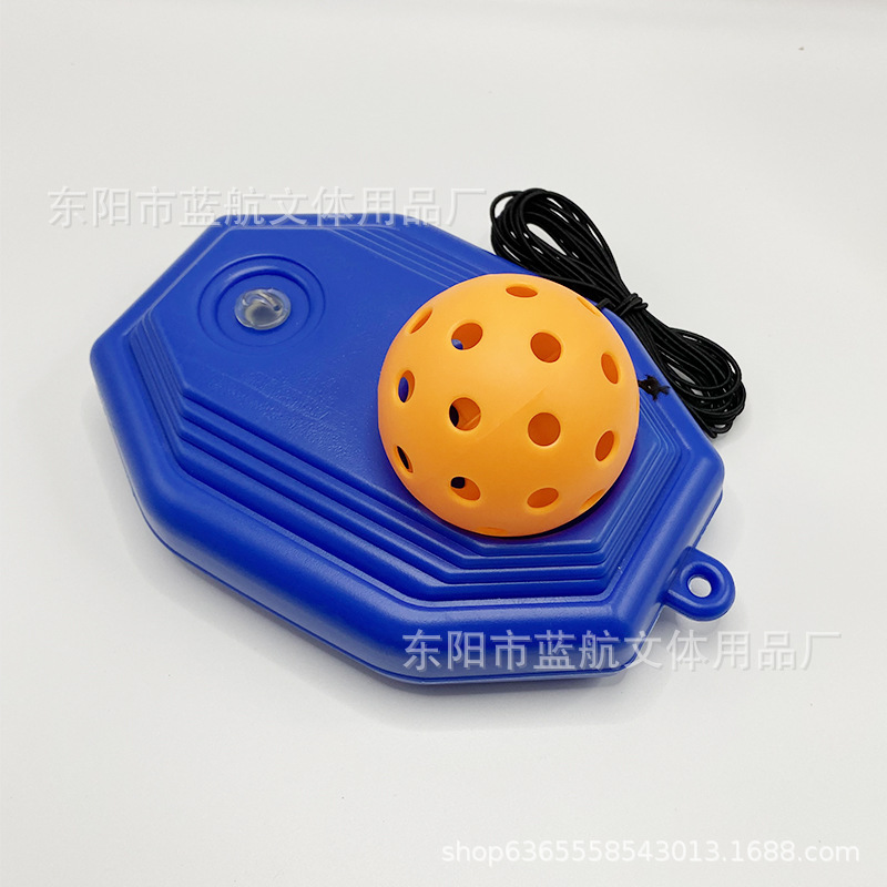 2023 cross-border hot sale pick ball trainer single pick ball training ball 40-hole high elasticity rebound trainer