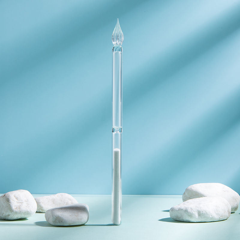 Стеклянная ручка ручной работы, чернильное перо для студентов