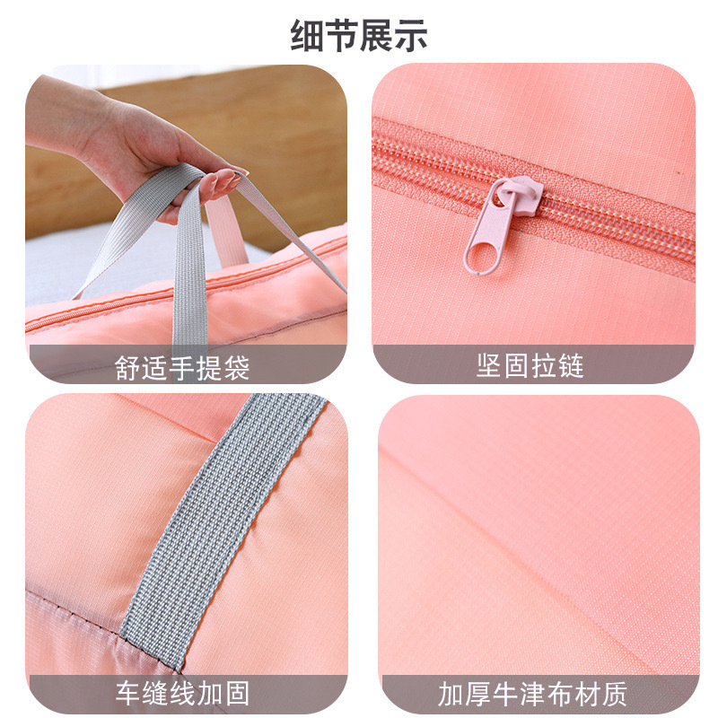 Aircraft Bag, Large-Capacity Travel Bag, Can Be Used as a Suitcase, Thickened Clothes Travel Bag, Portable Boarding Luggage Bag