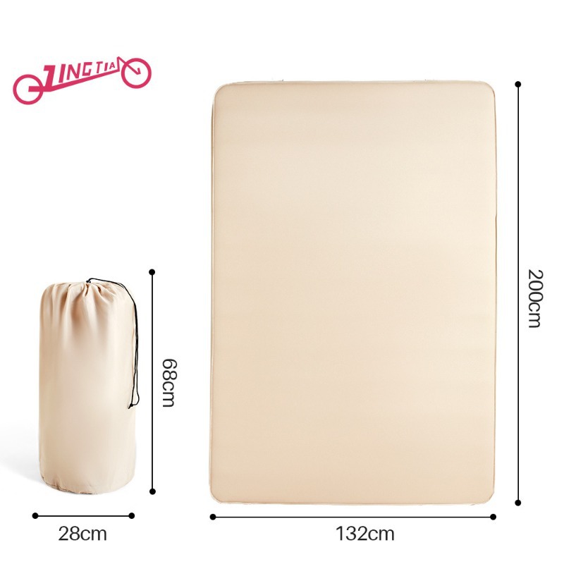 Outdoor Inflatable Mat Lightweight Portable Outdoor Camping Moisture-proof Double Tent Sleeping Mat Lunch Break Car Inflatable Mattress