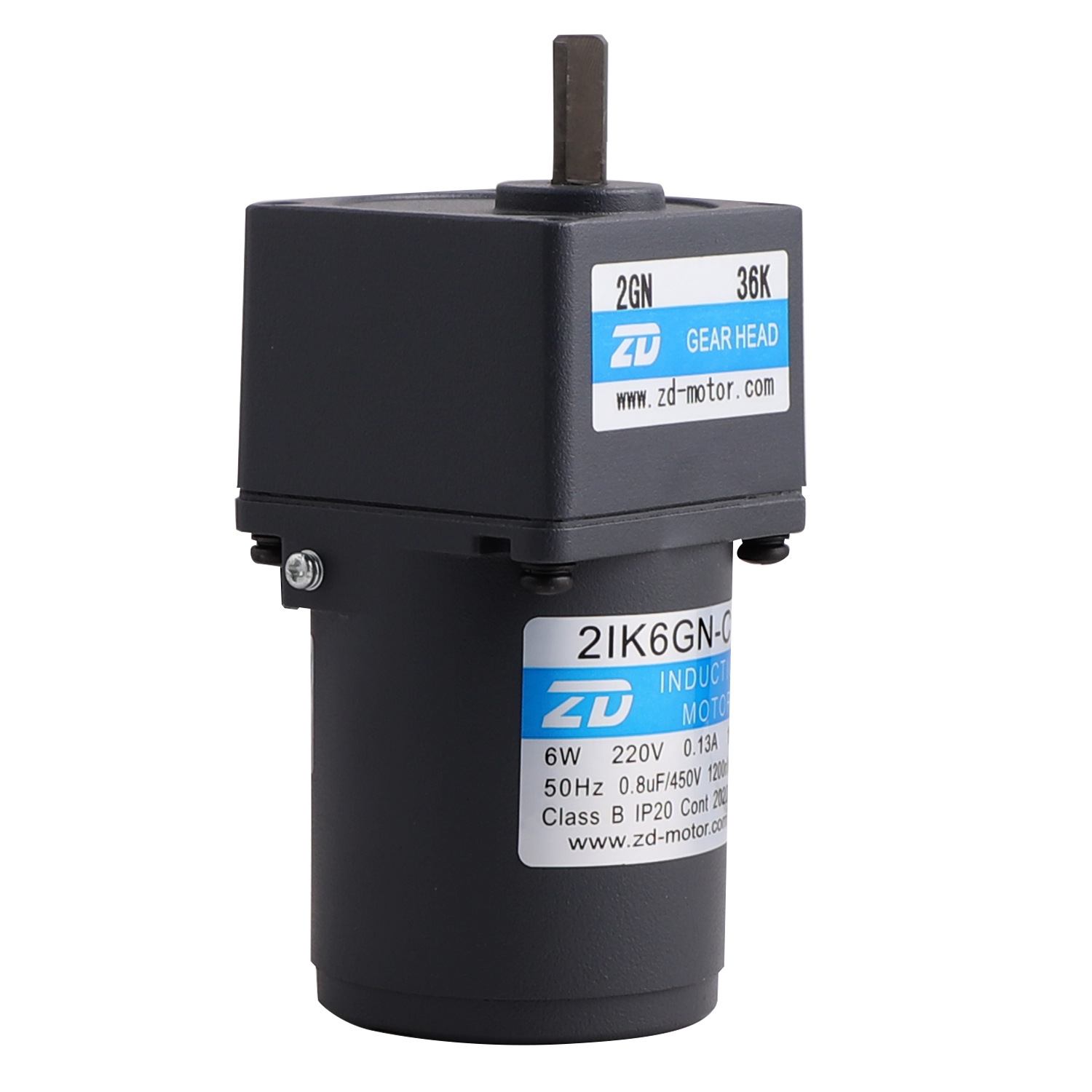 ZD zhongdalide 6W200W motor miniature ac gear reduction motor induction speed control brake motor