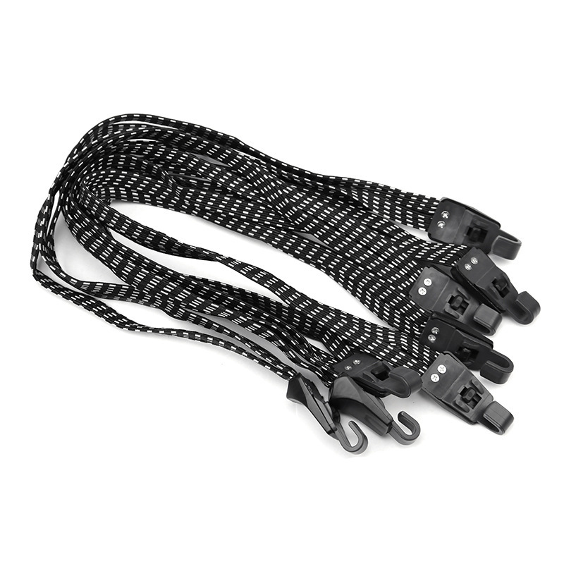 Rubber band elastic rope factory wholesale supply binding electric bicycle helmet car binding rope strong and durable