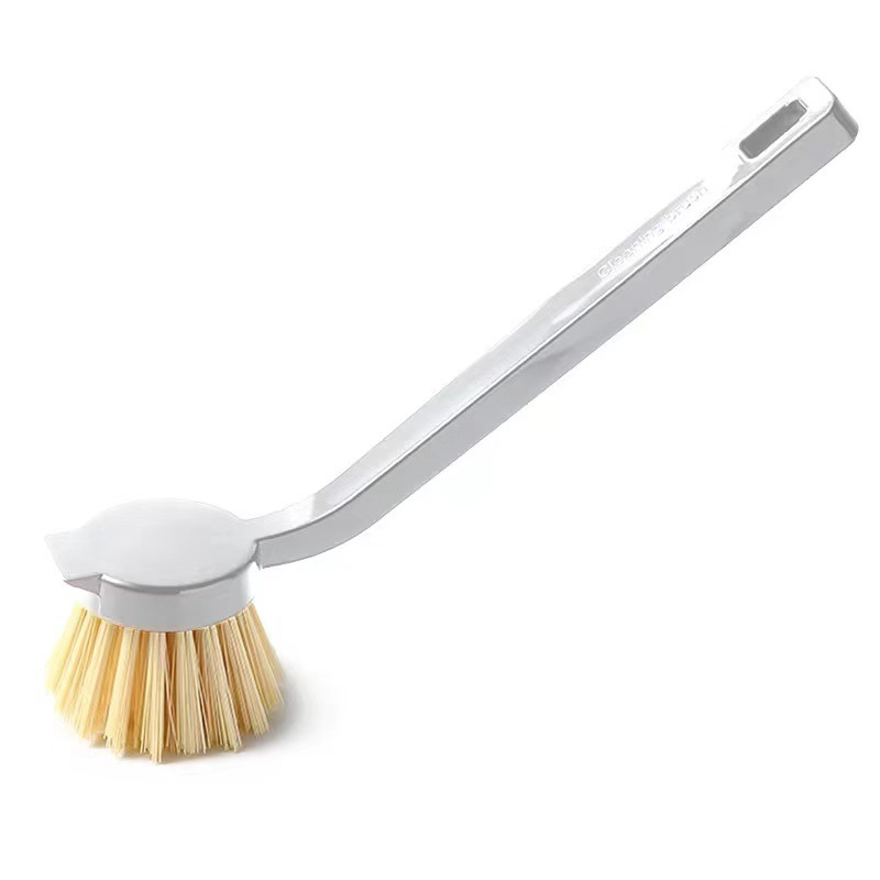 Household Long Handle Pot Brush Kitchen Cleaning Washer Brush Long Washer Cleaning Brush Non-oiled Stove Brush