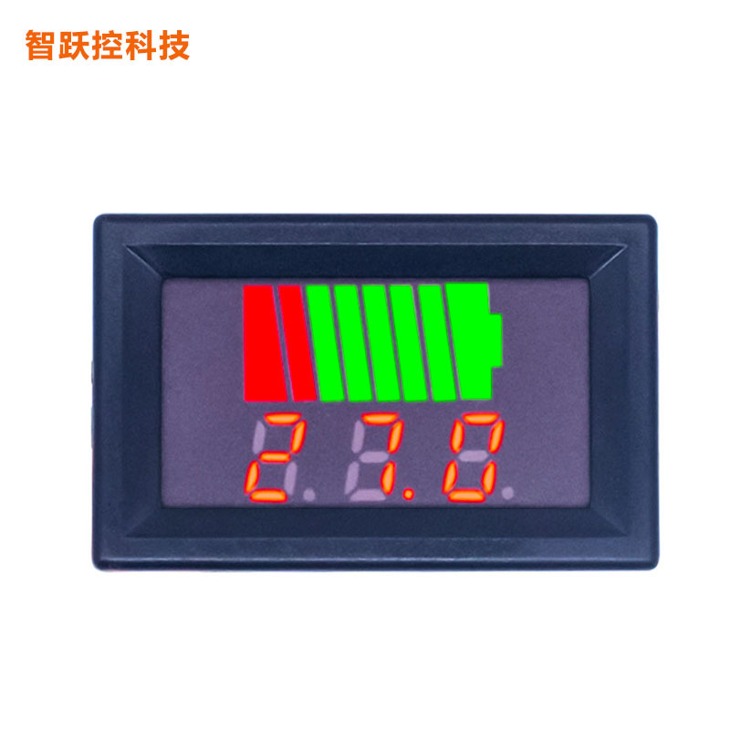 Electric car battery power display meter precision display battery car digital display voltmeter lithium battery universal
