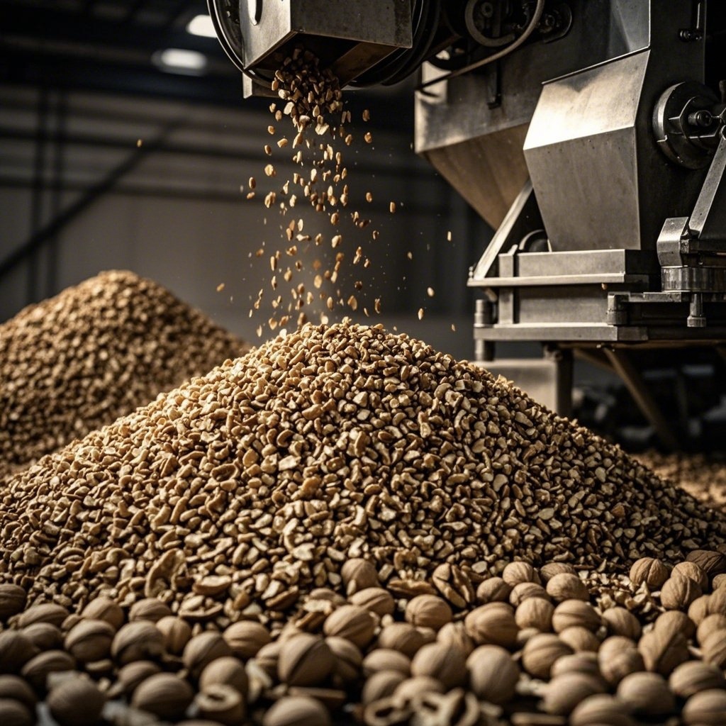 Supply Walnut Shell Polishing and Grinding Oil Field Leak Plugging and Oil Absorbing Walnut Shell Particles Sewage Treatment Filter Material Walnut Shell