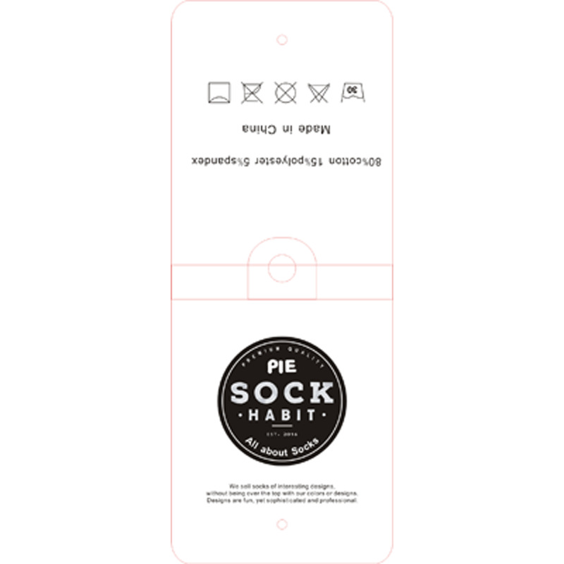 Sock Card Packaging Customization, Clothing Trademark Tag Printing, Custom-Made Cards of Various Shapes, Free Design