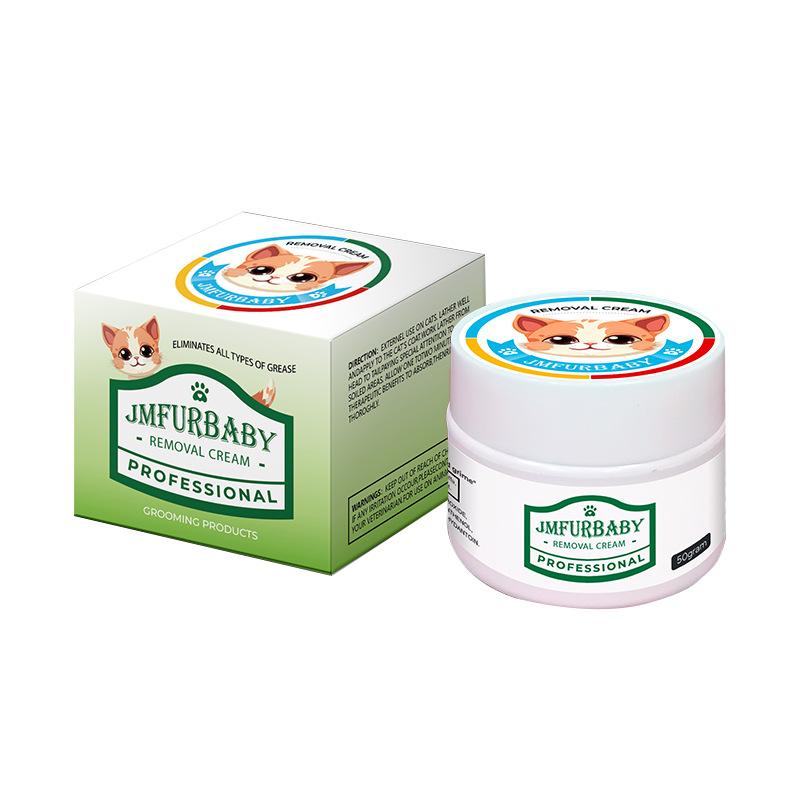 Cross-border in stock Pet Oil-removing Cream Ying Short Muppet Cat Oil-removing Cream Cat Black Chin Oil Tail Pet Supplies