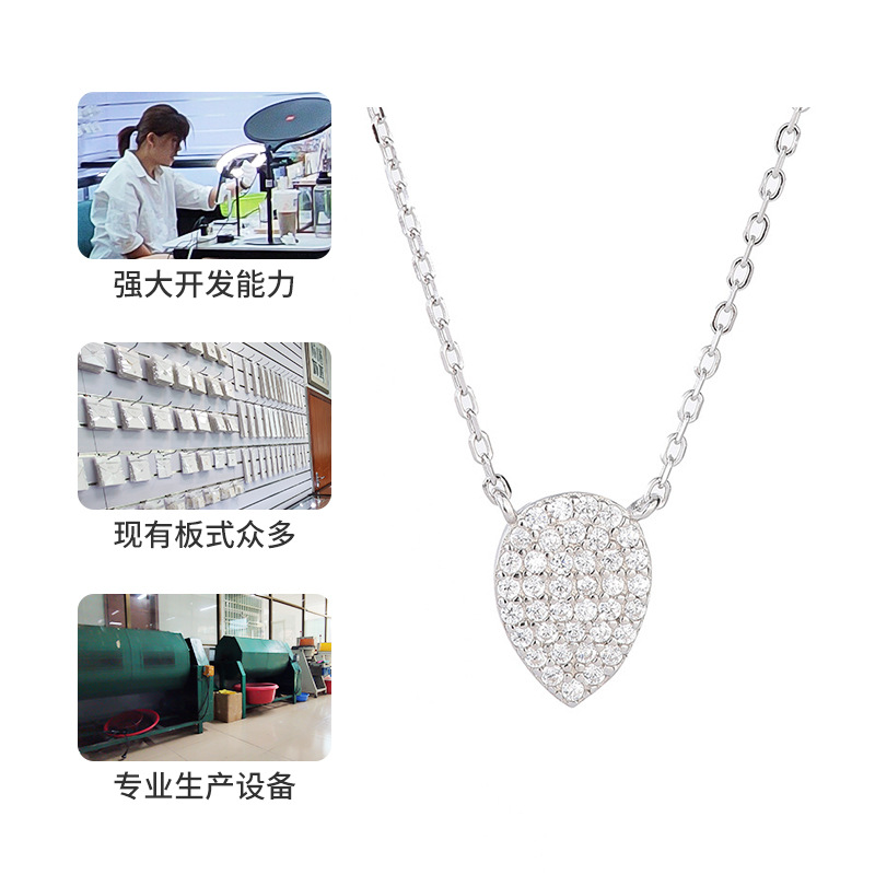 Europe, America, Japan and South Korea Pure Silver Jewelry Earrings Earrings Earrings Necklace Ring Bracelet Processing Mass Customization