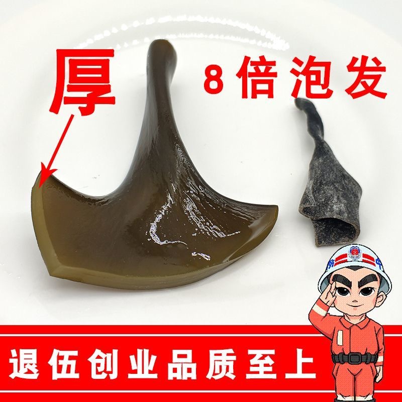 Fujian Specialty Fresh Sun-Dried Seasonal High-Quality Dried Kelp Head Thick Kelp Desalted Dried Kelp Root Dry Goods 100g