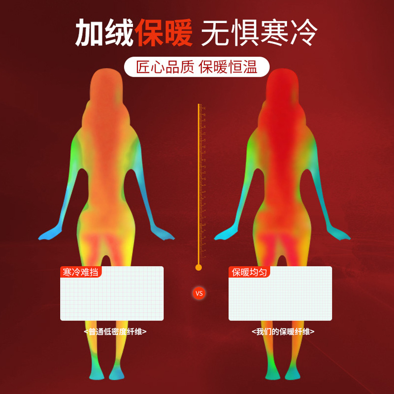 Ski Quick-Drying Clothing Women's Sweat-Wicking Thermal Intimates Fleece-Lined Sportswear Fitness Running Suit Outdoor Equipment Autumn and Winter