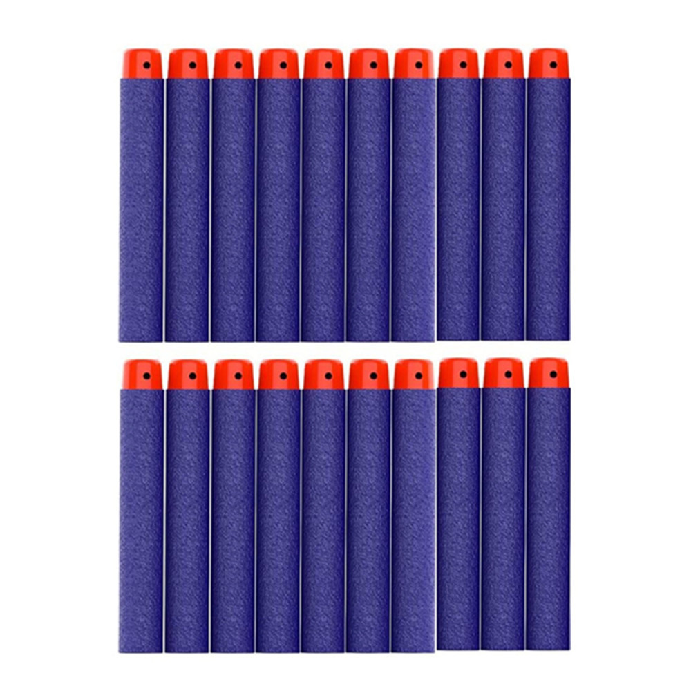 7.2Cmeva Elite Hollow Head Toy Gun Soft Bullet Accessories Foam Soft Bullet Universal Factory Direct Sale