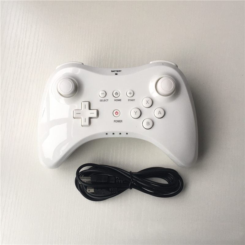 WII U WIIU GAMEPAD new classic handle PRO horn wireless handle enhanced version new assembly