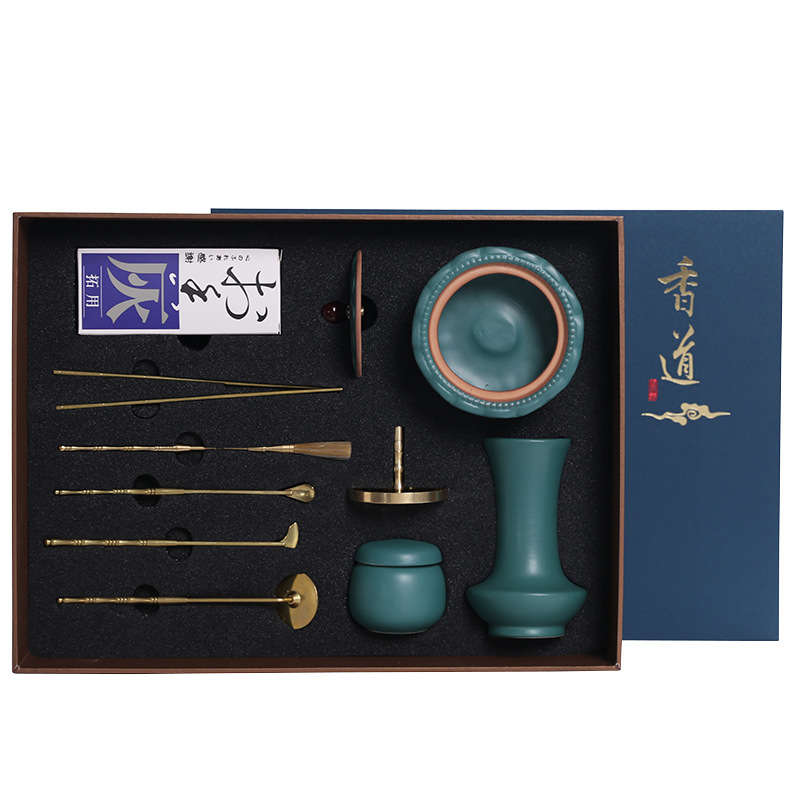 Entry incense suit gift box incense seal tool incense tool incense seal mold incense hand gift LOGO printing