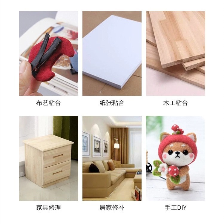 Cross-border water-based woodworking glue, wood furniture glue, white latex, handmade glue, handmade student DIY adhesive glue